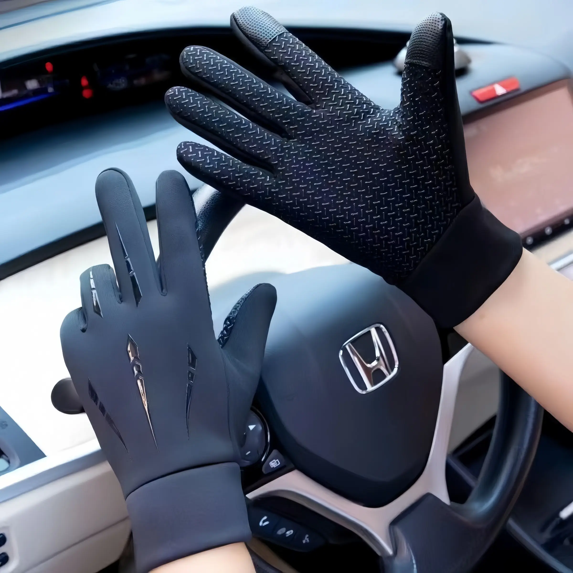 Winter Warm Gloves, Touch Screen Thermal Gloves, Outdoor Active Sports Gloves for Cycling, Running, Hiking, Camping, Skiing, Snowboarding, Snowboarding Gear