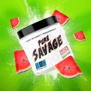 Pure Savage // High Stim Preworkout Juicy Melon