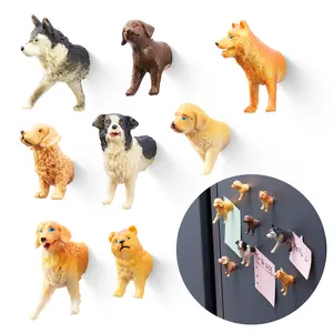 8 Pcs Dog Fridge Magnets- Bring The Cute and Funny Half of The Dog's Body Magnet to Your Fridge with These Adorable and Educational Fridge Magnets