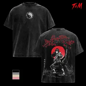 Hinata Hyuga Naruto Shirt, Anime Double Printed Vintage Washed Tee , Unisex Manga Cotton T Shirt, Graphic 90s Streetwear Top, Anime Fan Gift