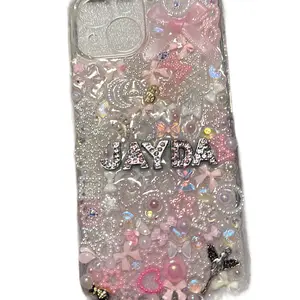 FREESTYLE JUNK IPHONE name  BLING Screen Protector Waterproof Cellphone Smartphone Protector Casing Shockproof Protective Cover with Floral Design
