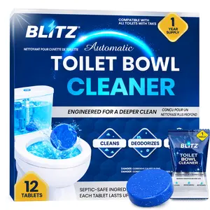 BLITZ Automatic Household Toilet Cleaner, Home Care Cleaning Supply