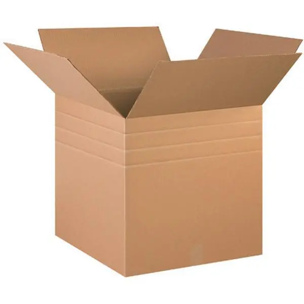 Box Partners MD202020 20 in. x 20 in. x 20 in. Multi-Depth Corrugated Boxes- 10