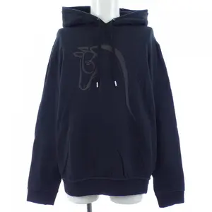 Pre-owned HERMÈS Cotton Small Leather Goods Hermes CHEVAL AU TRAIT Hoodie