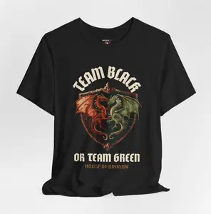 Team Black Team Green Shirt House of Dragon Lover Gift Fantasy Dragon Shirt Mother of Dragons Shirt, Gift for him and her