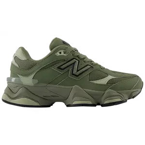 New Balance 9060 Dark Olivine Youth / Women's Perfect Casual Daily Lifestyle Sneaker Fashion Footwear Gym Walking Shoe Running Sneaker Girl