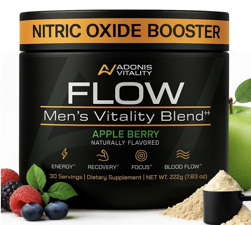 FLOW Male Vitality Blend by Adonis Vitality - 30 servings - delicious ...