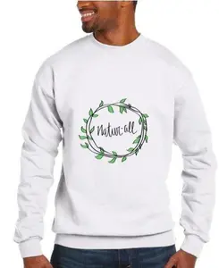 NaturAll Soft Crewneck Sweater for Men's Tops & Sweaters Menswear Hoodie