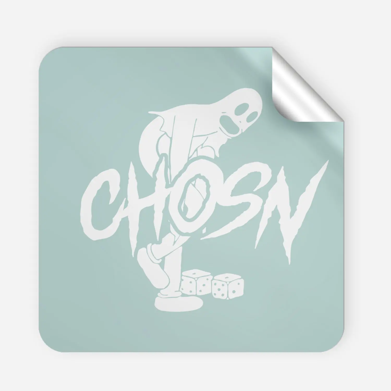 "DANCING GHOST" Rear Banner
