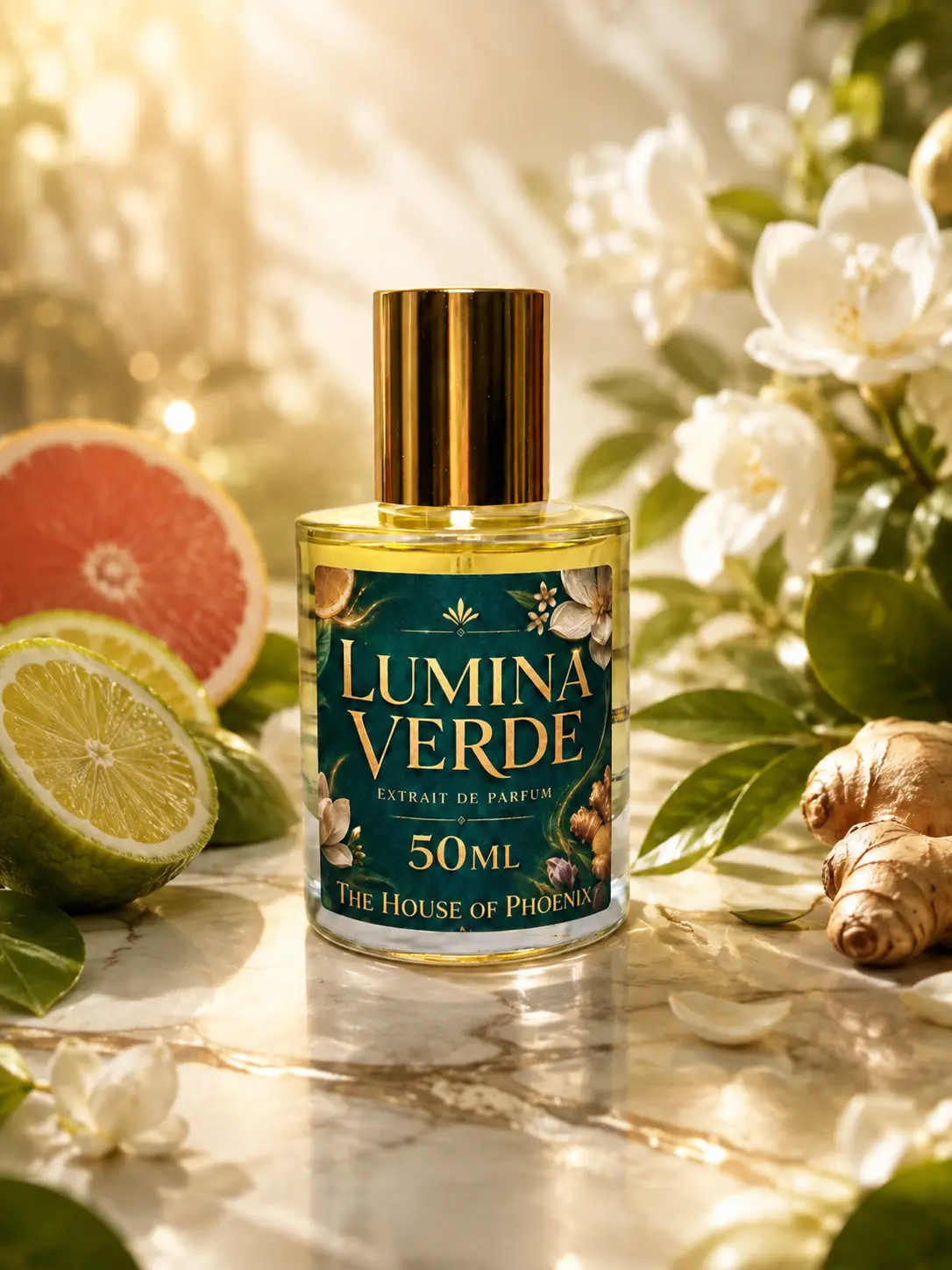 Lumina Verde Extrait de Parfum, 50ml Unisex Fragrances by The House of Phoenix