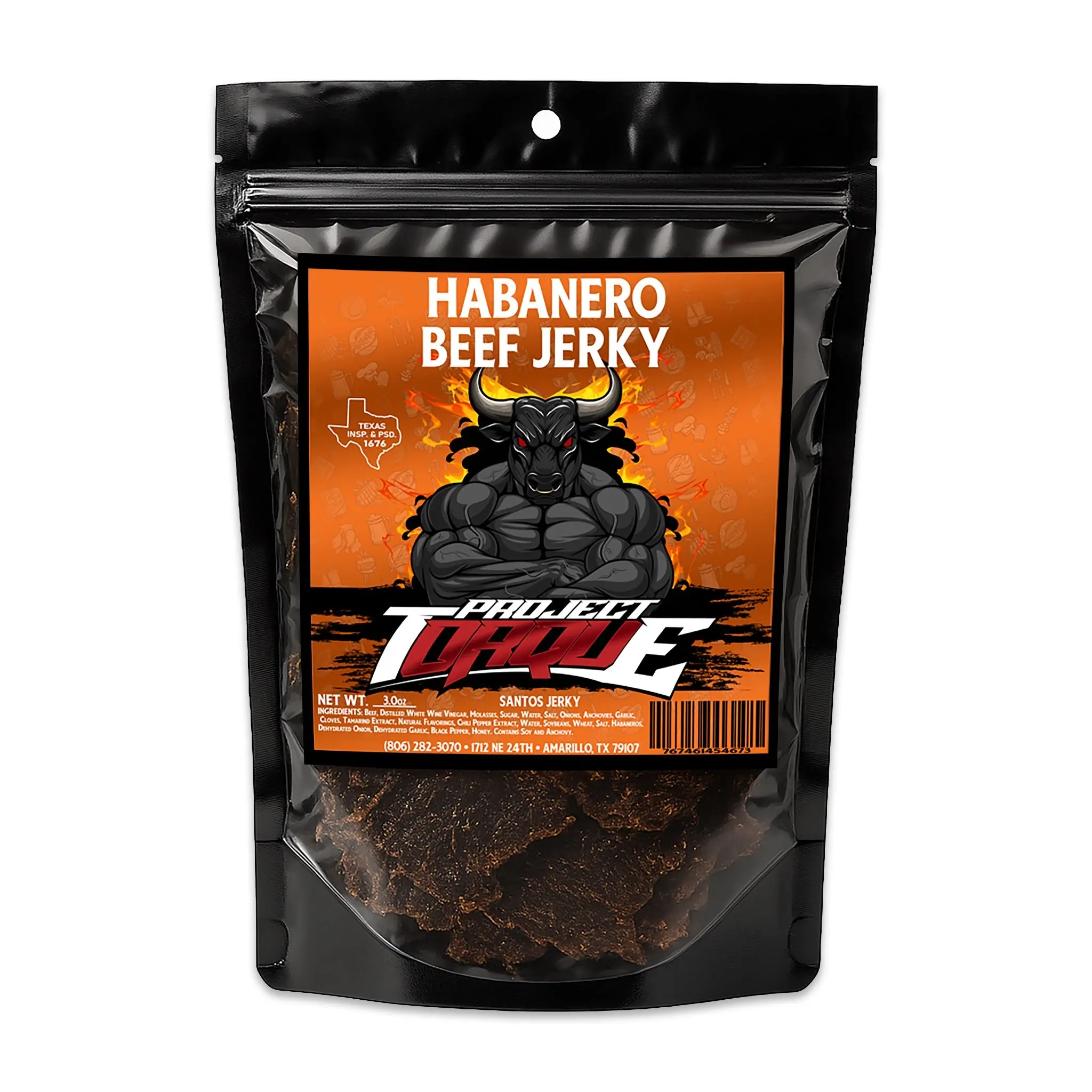 HABANERO BEEF JERKY (CARNE SECA) HABANERO BEEF JERKY (CARNE SECA)