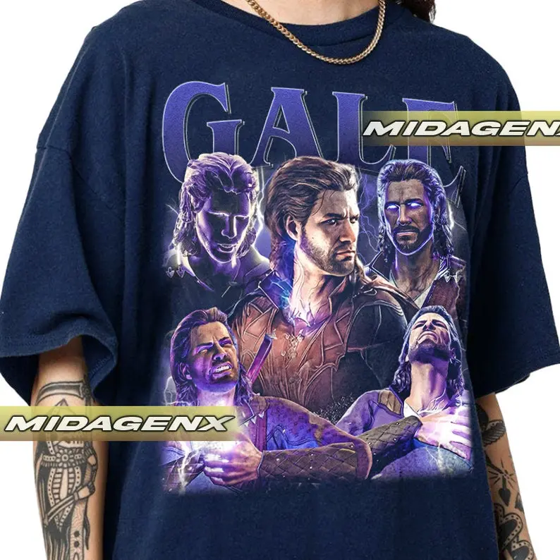 Limited Gale Baldurs Gate 3 Vintage T-Shirt, Gift For Women and Man Unisex T-Shirt