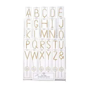 Sparkler Candle Wand - Letters