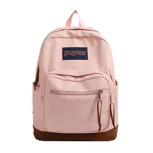 JanSport Right Pack Backpack, Pink Unisex, Waterproof Classic School Bag, Casual Travel Backpack, Everyday Backpack