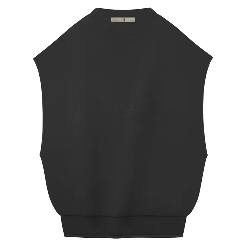 adidas Mens Fear Of God Athletics Muscle Sweatshirt Basketball Casual - Black