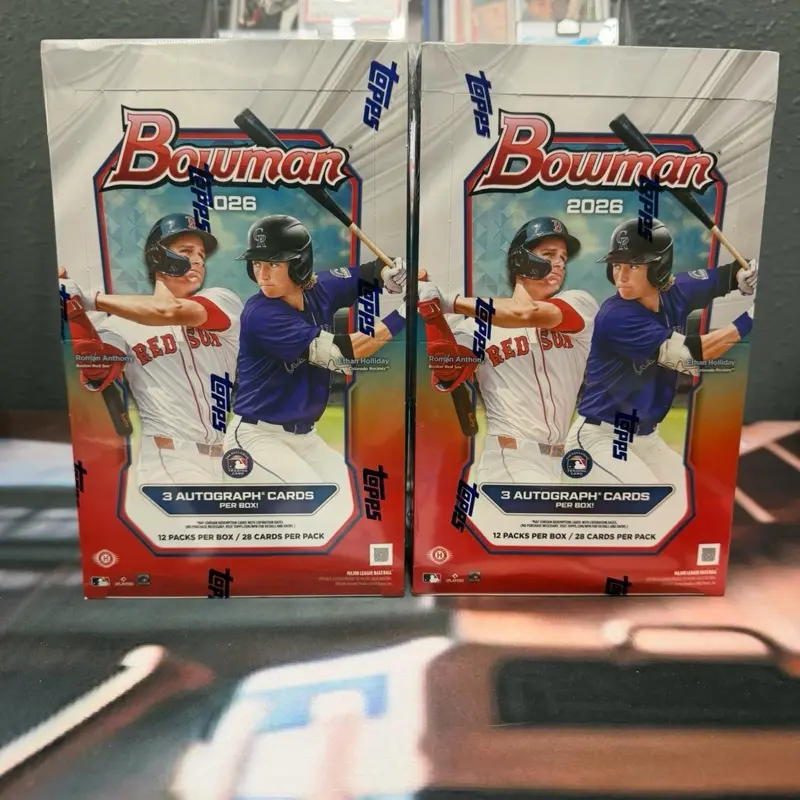 2 Bowman Baseball Jumbo Break