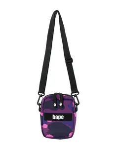 Bape Camo Military Shoulder Bag Purple Camo