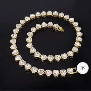 High quality heart stone necklace!!