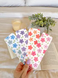 Floral Bookmark Set | Cute Daisy Bookmark | Colorful Flower Bookmark | Aesthetic Bookmark, Book Lover Gift, Reader Gift, Spring Bookmark Set