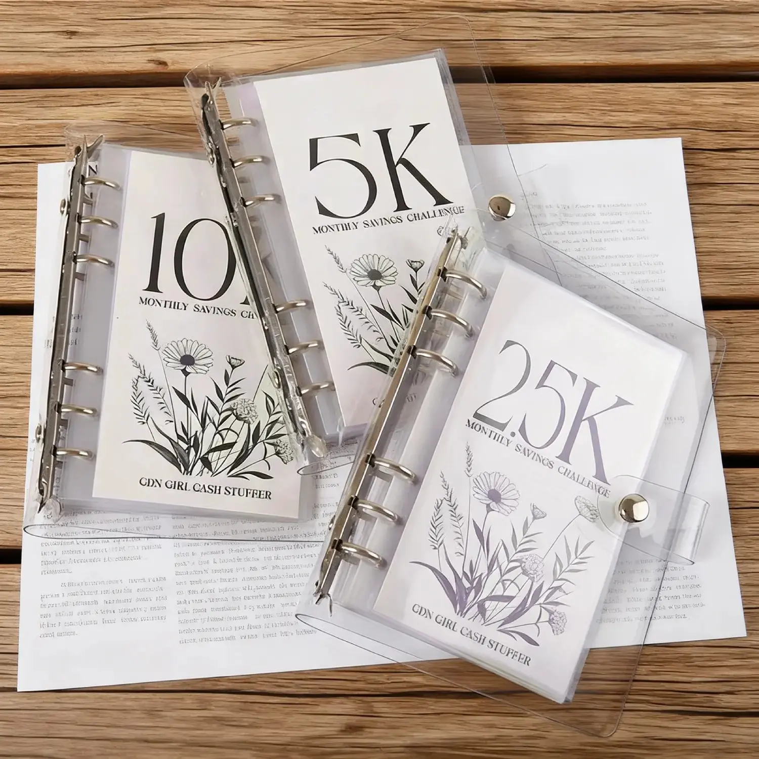 10K/5K/2.5K A6 12 Month Money Saving Challenge Binder, Money Saving Budget Binder With Cash Envelopes - Savings Challenge Planner, Savings Challenges Book To Save, Savings Tracker Organizer, Monthly Budget Planner, 2026 New year Valentine's Day Gift