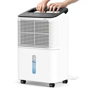 CS10 Dehumidifier 30 Pint for Basement & Large Rooms with Drain Hose, Auto Humidity Control, 24H Custom Timer
