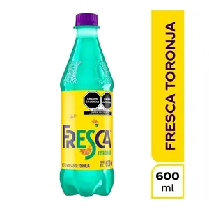 Fresca Toronja Carbonated Snack Drink, 6-Pack of 600ml Cans