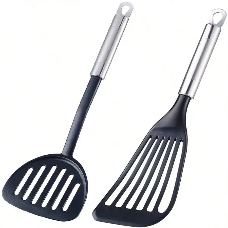 Fish Spatula For Nonstick Cookware, Slotted Plastic Spatula For Kitchen Use
