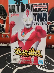 Banpresto Ultraman Dyna Figure Akai Ai Daichi No Chikara Version A Collectible New In Box!