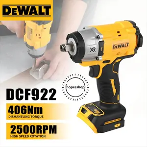 Dewalt DCF922 20V Brushless Compact Impact Wrench, Fastening and Loosening for Automotive and Mechanical Work,4-Mode Control and Detent Pin Anvil