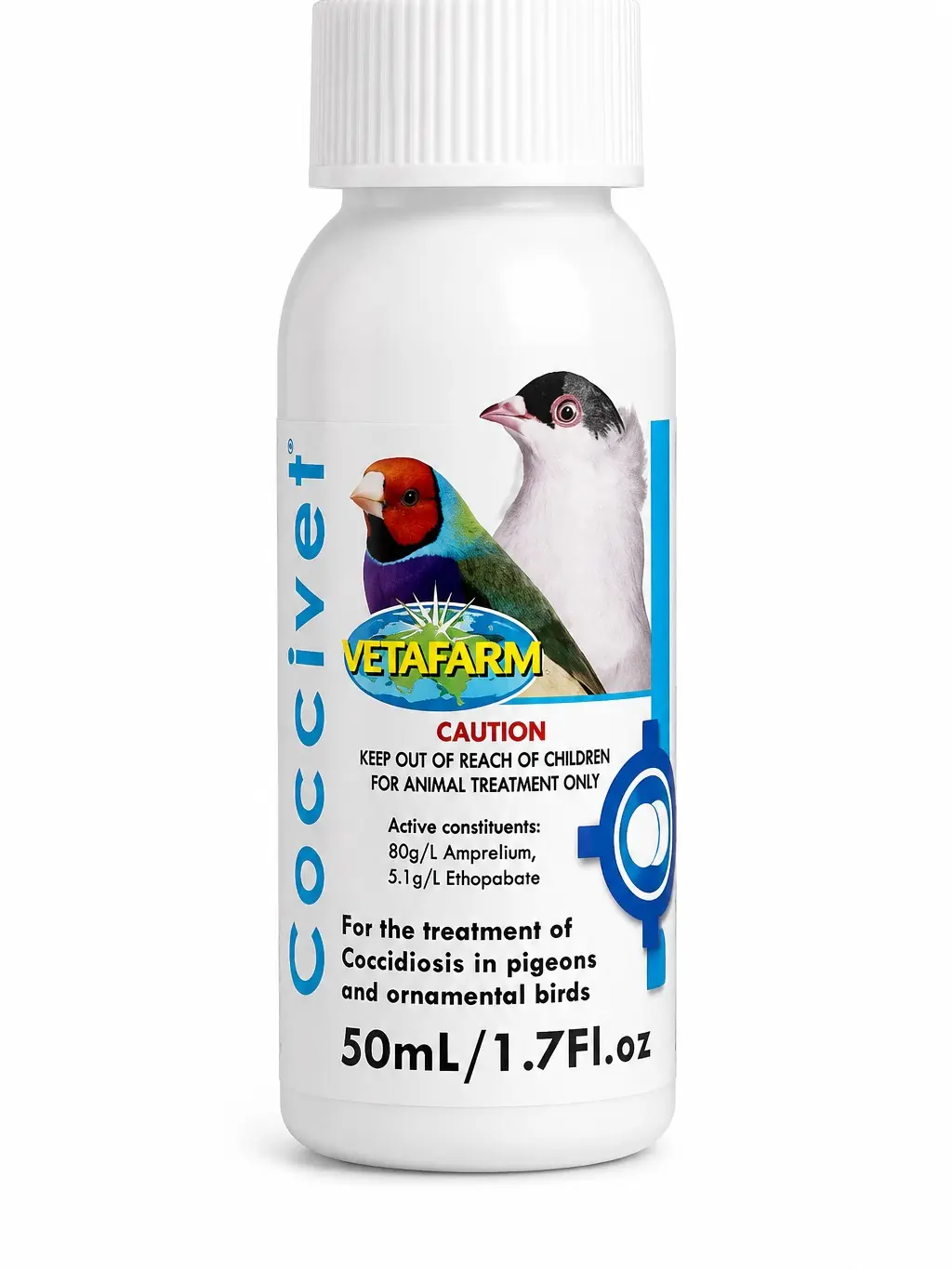 Vetafarm MoxiVet Plus Bird Care Supplement 250mL | For Canaries, Finches, Budgies & Pigeons