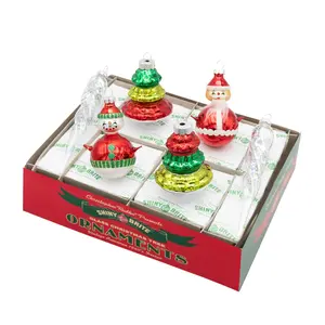 HOLIDAY SPLENDOR 6 COUNT MIXED SHAPES AND FIGURES