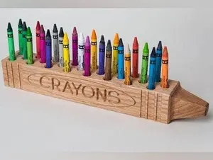 Cray-display Crayon Holder