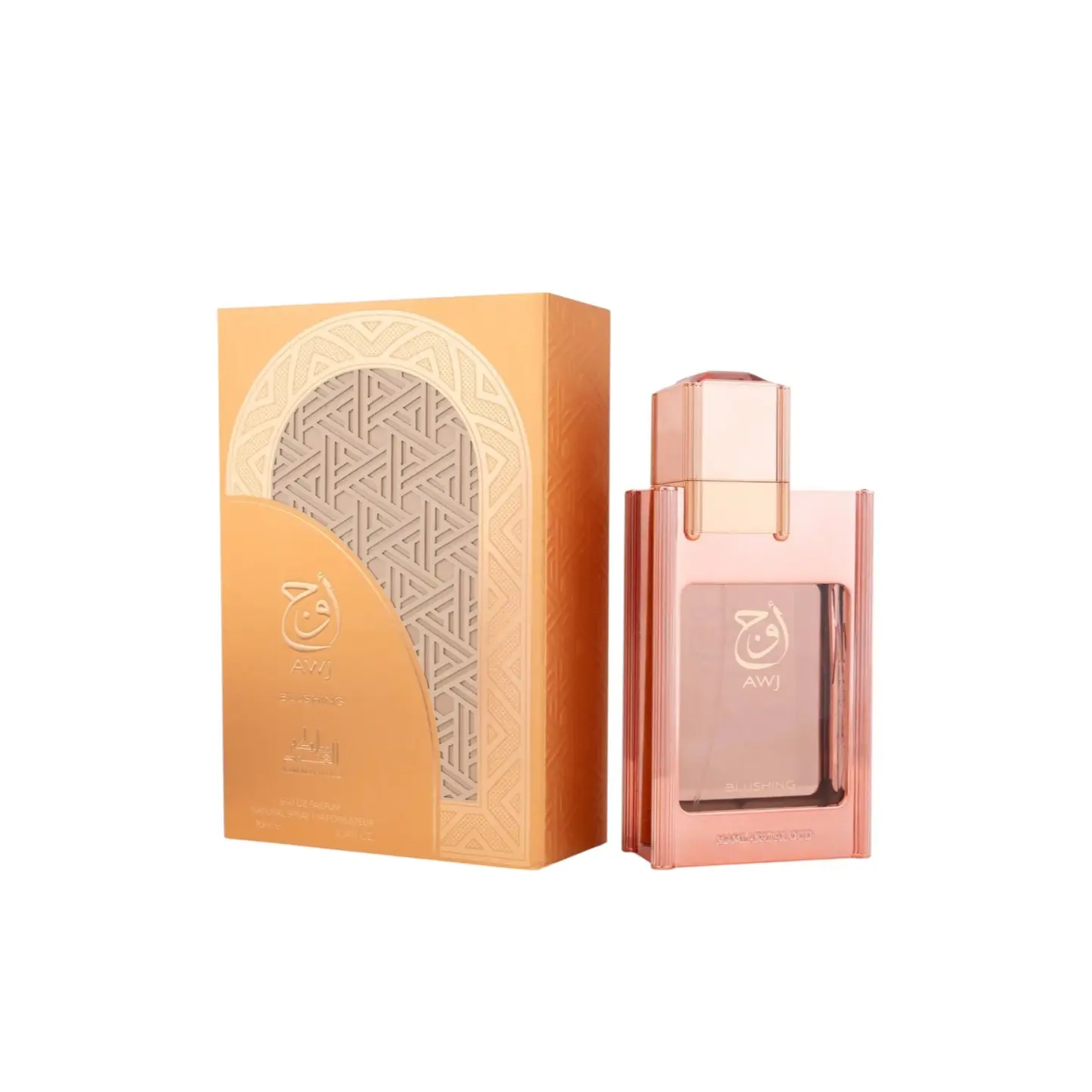 Mamlakat Al Oud | Awj Blushing | Women's Fragrance | 100 ML - 3.4 OZ | Eau De Parfum | Sparkling Bergamot - Juicy Pear & Pink Pepper