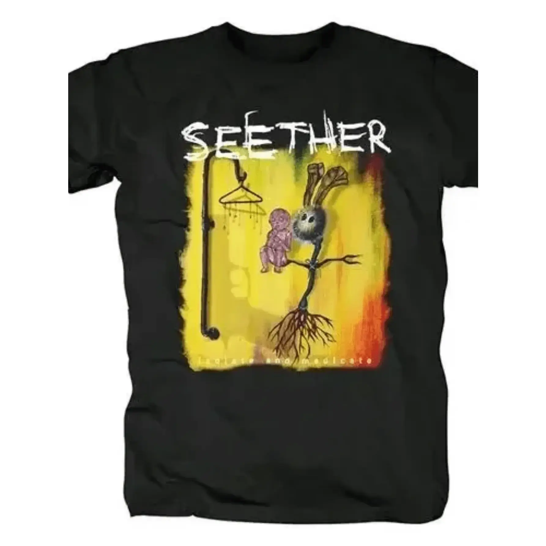 Heavy Metal Seether T-Shirt for Women & Men, Rock Band Casual Short Sleeve Fashion Streetwear, Available in Sizes, Unisex