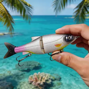Flow Glider 130 Fishing Lure, Bass Fishing Swimbait, Natural Swimming Action, Realistic Fish Behavior, Effective Fishing Gear