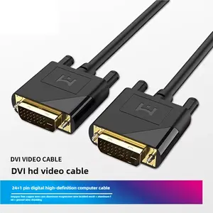 4.9ft/9.8ft DVI-D 24+1 Dual Link Male To Male Digital Video Gold Plated Cable