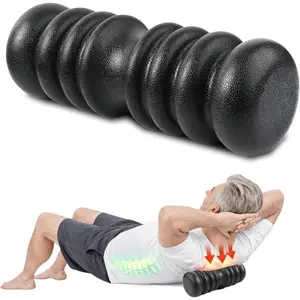 Back Pain Relief Roller – Deep Tissue Spine Roller for Lower Back, Firm Muscle Recovery & Fascia Release Tool, Posture Support & Home Stretching Device