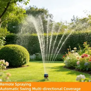 Automatic Swivel Watering Sprinkler, Garden Irrigation System, Automatic Lawn & Yard Maintenance, Flower Bed Watering Nozzle