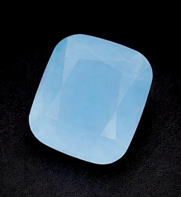 3.82ct ETW Earth-Mined Silky Aquamarine – Octagon Cut