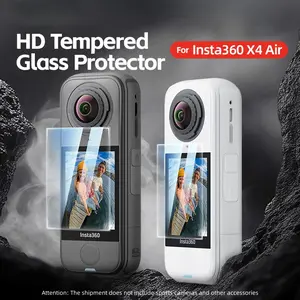Insta360 X4 Air Screen Tempered Glass HD Protection Film, Sport Camera Accessories, High Clarity, Durable Scratch Resistant, Protector
