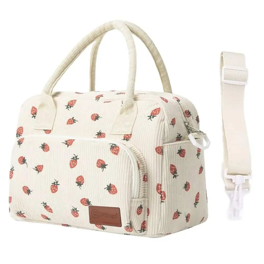 Multi-Functional Thermal Lunch Bag Insulated Leakproof Cooler Tote for Family Outdoor Activities