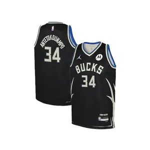 Youth Jordan 2022 Statement Edition Giannis Antetokounmpo Milwaukee Bucks Swingman Jersey