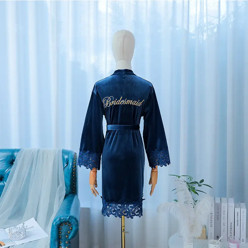 Lace Bridesmaid Mist Grey