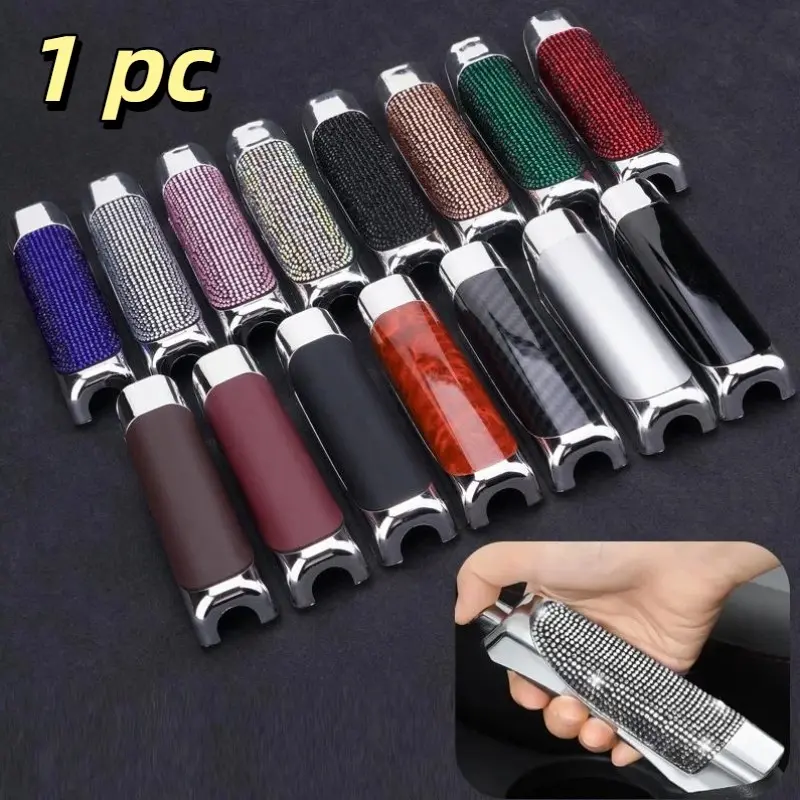 High-End Automotive Car Brake Handle Cover Set, Premium Abs Material Suv Interior Accessories, Anti-Slip Protection Decorative Cover