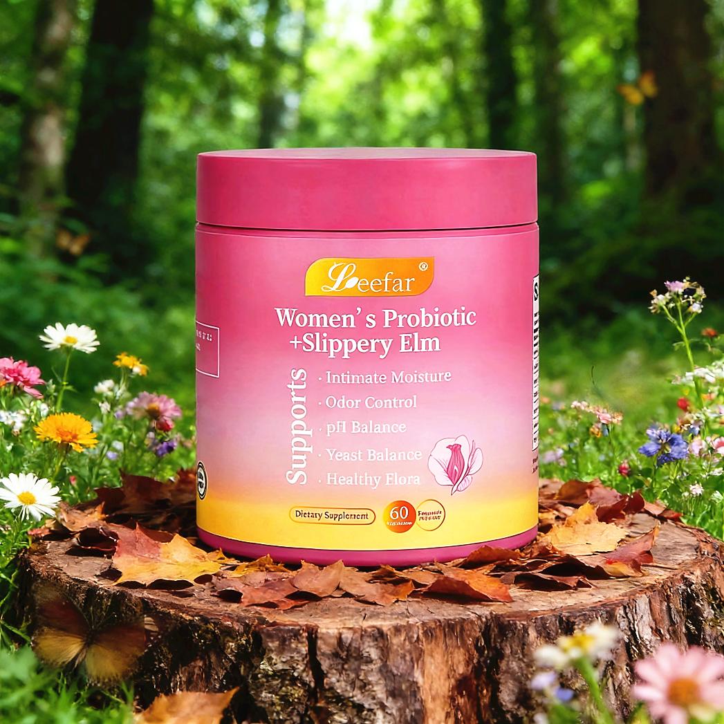 Women's Juicy Probiotic Gummies 2-in-1 WAP Support for pH Balance & Intimate Odor Control, Enriched with Slippery Elm & Prebiotic Complex to Support Feminine Health & Daily Freshness