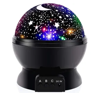 Remote Controlled Star Projector Night Light, Dimmable 360° Ceiling Glow in The Dark Stars, Kids Sleep Aid, Ideal Gift for Birthdays, Christmas, Valentine's Day - Perfect for Kids, Girlfriends & Friends