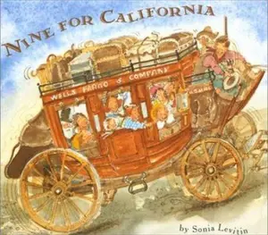 USED-Nine For California by Sonia Levitin (Paperback)