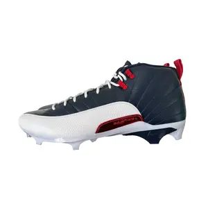 Air Jordan 12Alpha 3 PE Cleats "Howard University - Navy / White" FJ6211 416
