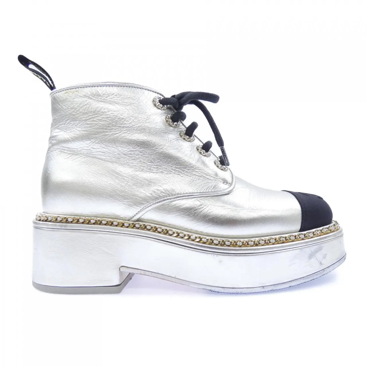 Pre-owned CHANEL Others Small Leather Goods G35367 Boots