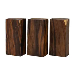 Hardwood Ironwood Blanks, Exotic Wood – Woodchucks Wood – Hardwood Lumber – Natural Wood for DIY Crafts – Ironwood Lumber Turning Blanks – Size 6 x 3 x 2 inches – Pack of 3